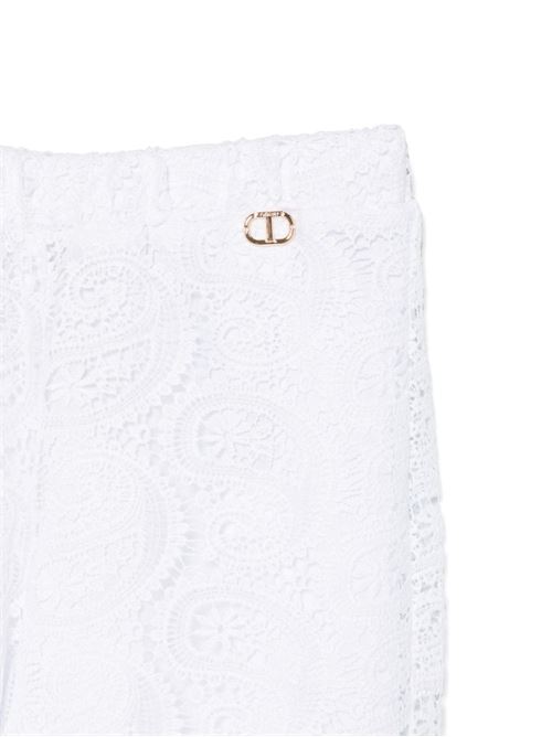 Pantalone bambina in pizzo TWINSET Kids | 251GJ2QR400808